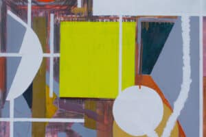 Zohdy Qadry, Non-Subject #33, 2017, acrylic on canvas, 67 x 54 cm