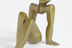 Sana Bishara, Lady, 2004, bronze, 15 x 14 x 13 cm