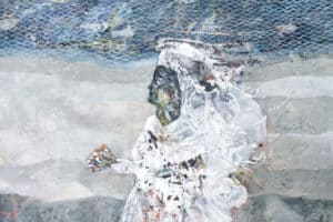 Tayseer Barakat, Shoreless Sea #15, 2019, acrylic on canvas, 70 x 50 cm