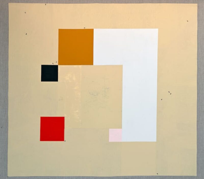 Ruba Salameh, Malaga (2020), acrylic on linen, 119 x 129 cm
