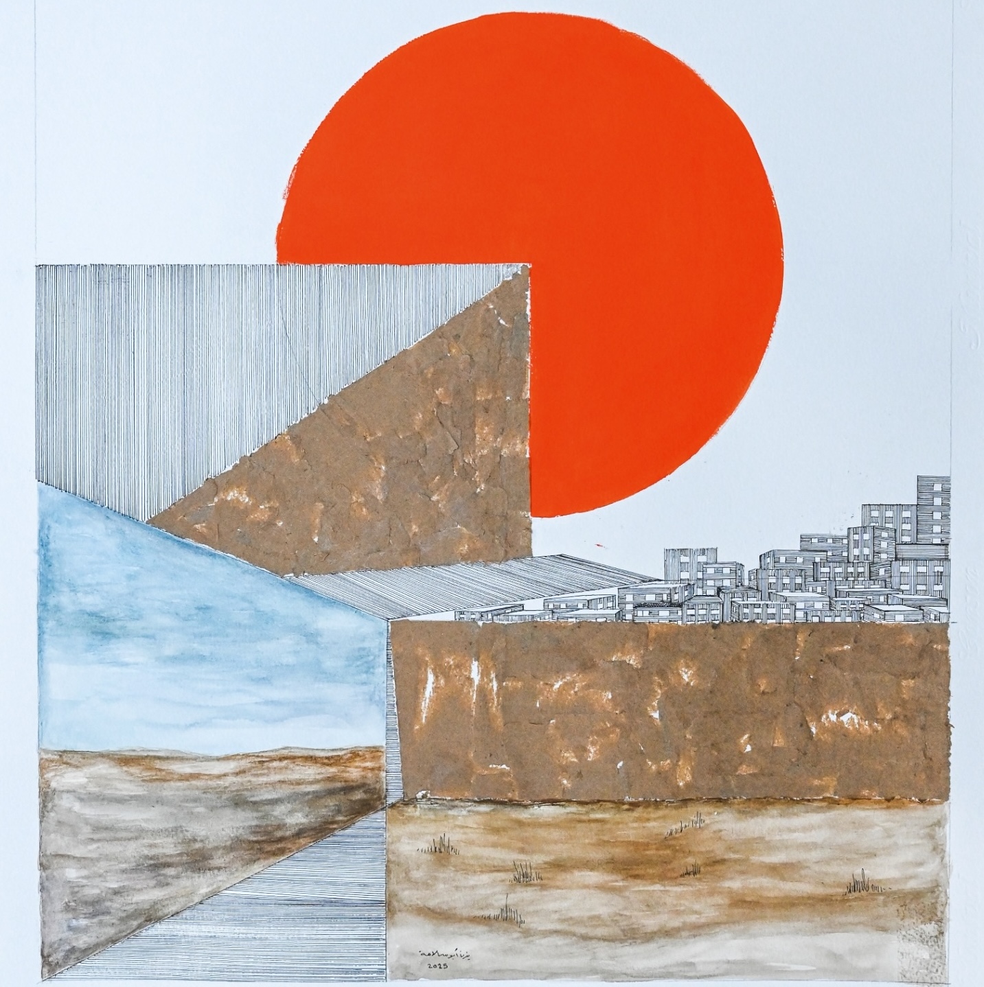 Bending Toward The Sun No. 3 by Yazan Abu Salameh